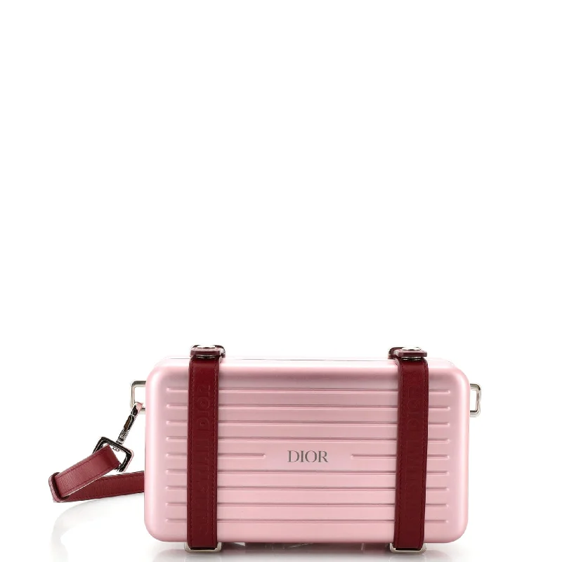 Inspired Bags For Timeless Elegance Dior x Rimowa Personal Clutch Aluminum