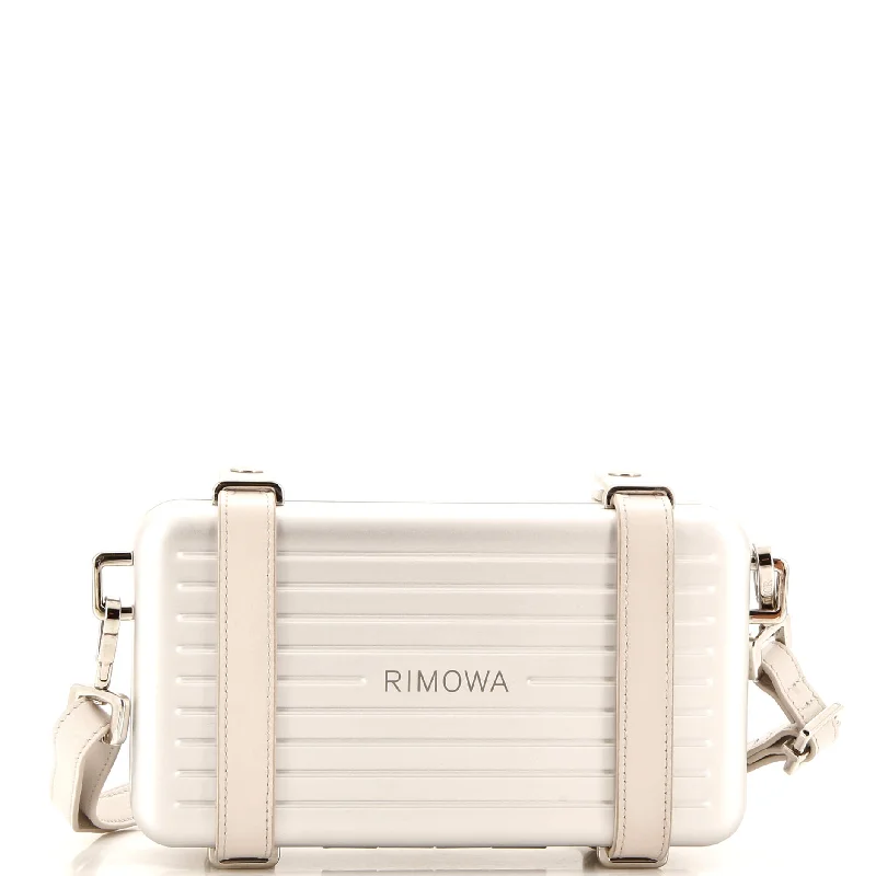 Black Friday Deals On Stylish Handbags Dior x Rimowa Personal Clutch Aluminum