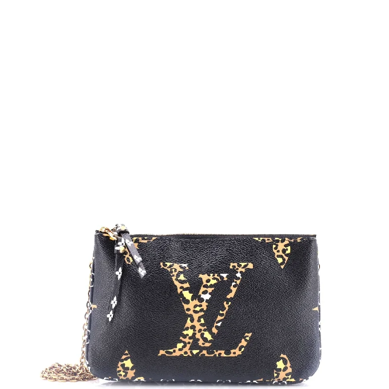 Cyber Monday Discounts On Bags Double Zip Pochette Limited Edition Jungle Monogram Giant Cyber Monday Discounts On Bags Double Zip Pochette Limited Edition Jungle Monogram Giant
