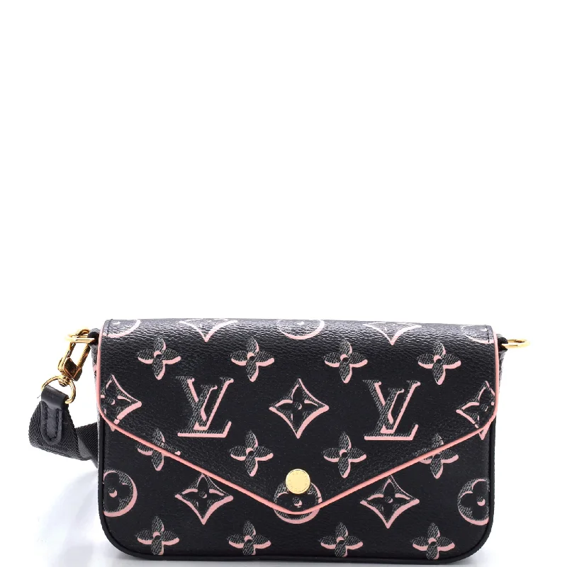 Compact Bags For Minimalist Travelers Felicie Strap & Go Handbag Fall for You Monogram Canvas Compact Bags For Minimalist Travelers Felicie Strap & Go Handbag Fall for You Monogram Canvas