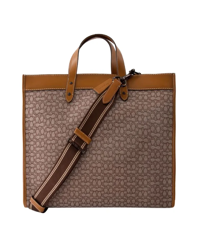 Stylish Bags For Fashion Bloggers With Promotions Field 40 Tote Bag - Coach - Leather - Cocoa Stylish Bags For Fashion Bloggers With Promotions Field 40 Tote Bag - Coach - Leather - Cocoa