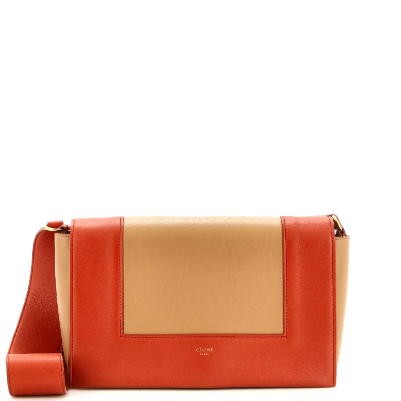 Halloween-Themed Frame Shoulder Bag Leather Medium