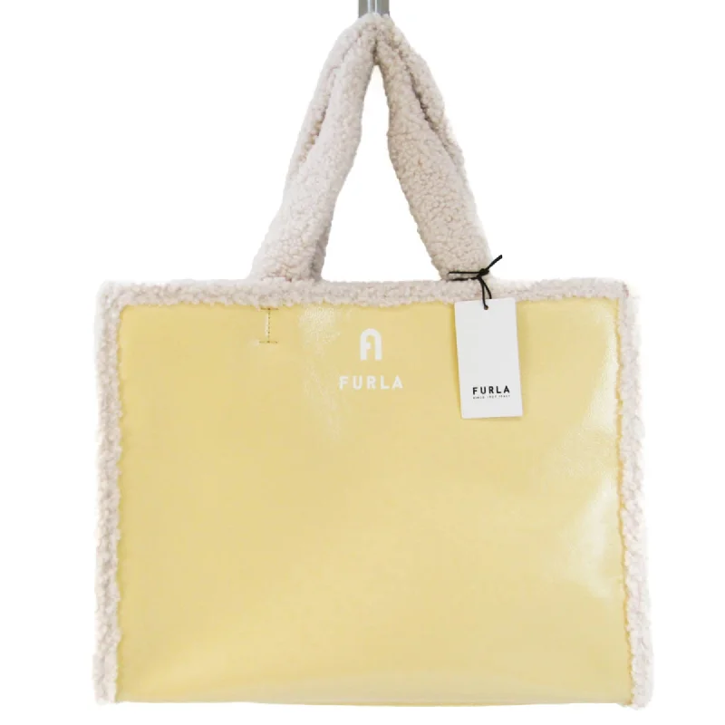 Eco-Friendly Bags With Discounts Furla  Patent Leather Tote Bag (Pre-Owned)