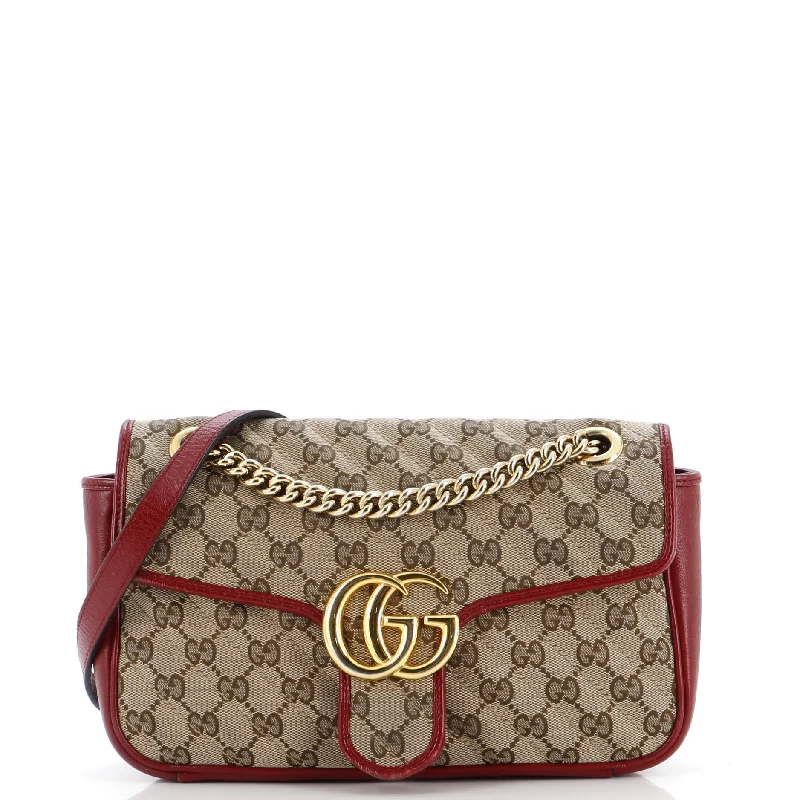 Party Bags For New Year's Eve And Special Occasions GG Marmont Flap Bag Diagonal Quilted GG Canvas Small Party Bags For New Year's Eve And Special Occasions GG Marmont Flap Bag Diagonal Quilted GG Canvas Small