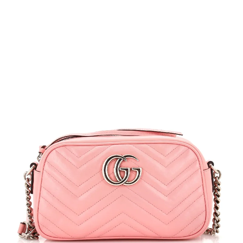 Bags For Playful And Chic Styles GG Marmont Shoulder Bag Matelasse Leather Small