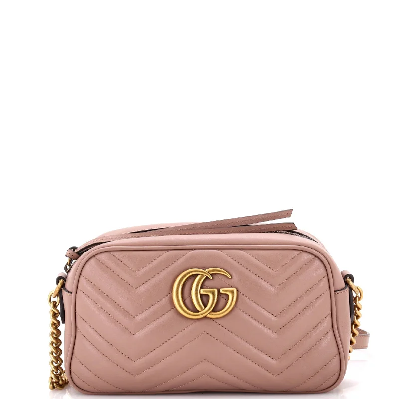 Tote Bag For Office Use GG Marmont Shoulder Bag Matelasse Leather Small