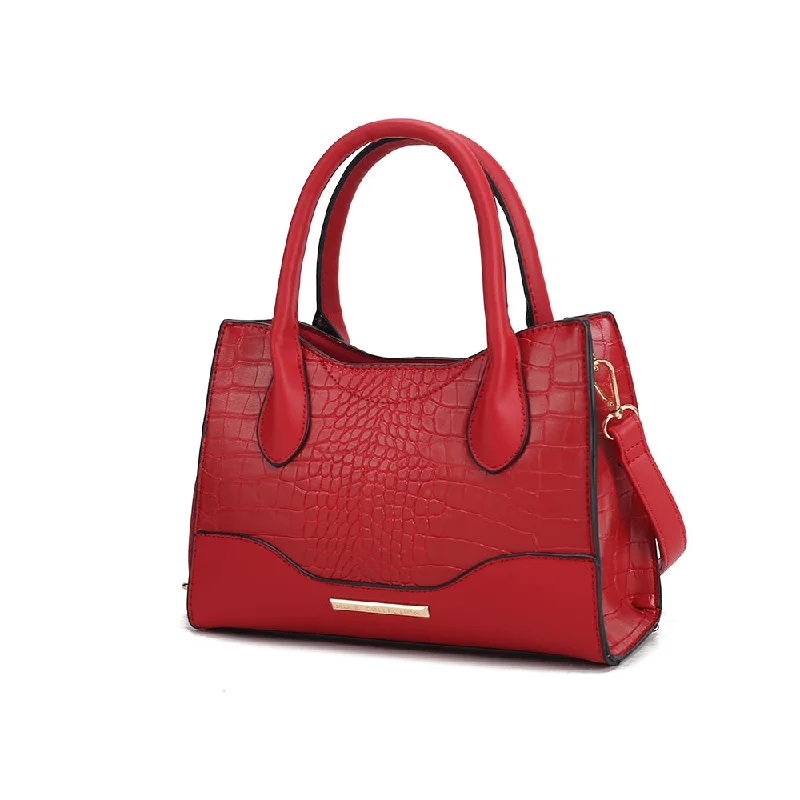 Festival Bags For Concerts And Events Gili Crocodile Embossed Vegan Leather Women’s Tote Handbag by Mia K. Festival Bags For Concerts And Events Gili Crocodile Embossed Vegan Leather Women’s Tote Handbag by Mia K.