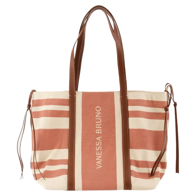 Handbag For Women Gm Shopper Bag - Vanessa Bruno - Cotton - Brown