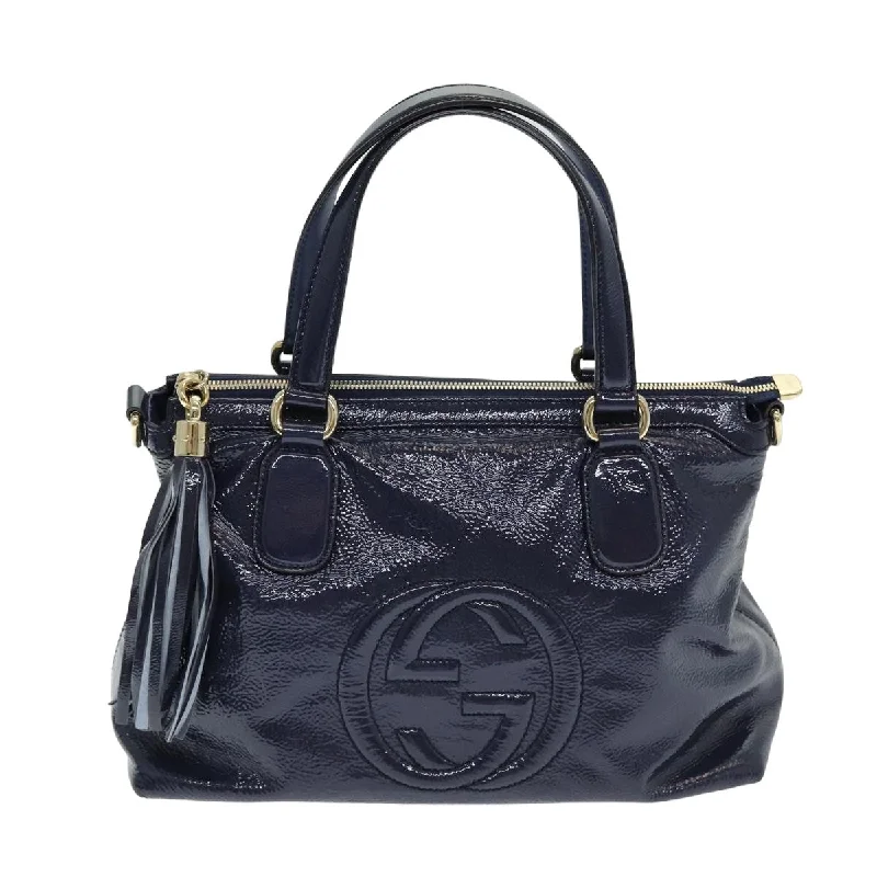 Holiday Gift Bags For Christmas Gucci Soho  Leather Tote Bag (Pre-Owned)