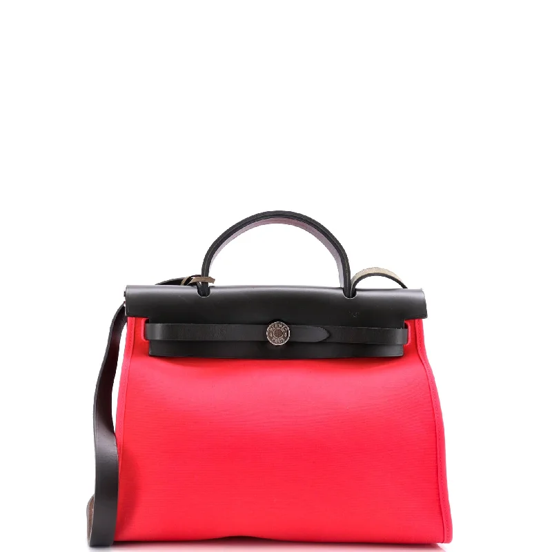 Trendy Bags Herbag Zip Leather and Toile 31