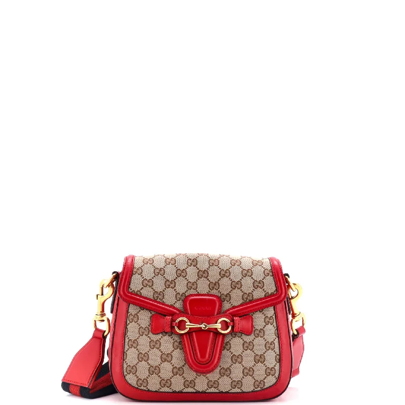 Seasonal Clearance Bags For Summer Lady Web Shoulder Bag GG Canvas Medium