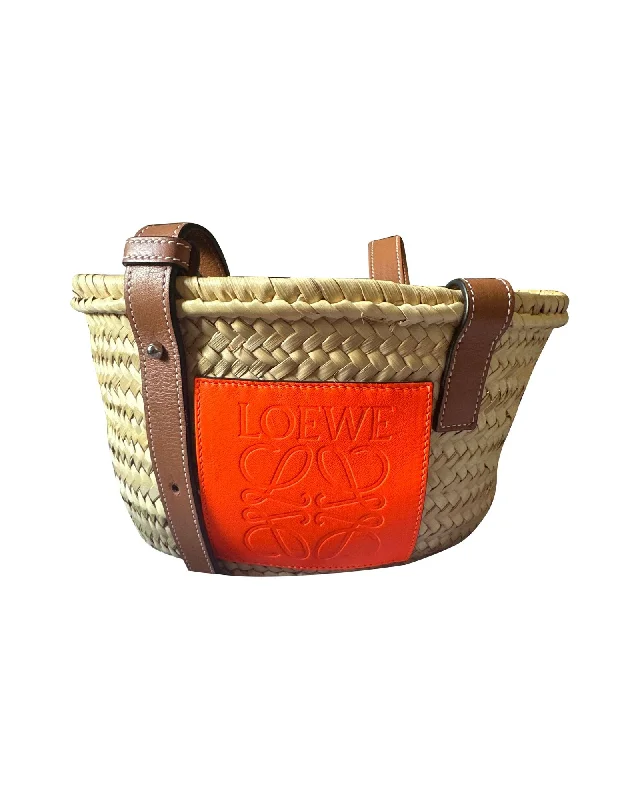 Cyber Monday Discounts On Bags Loewe Small Basket Bag in Beige Raffia and Orange Calfskin Leather Cyber Monday Discounts On Bags Loewe Small Basket Bag in Beige Raffia and Orange Calfskin Leather