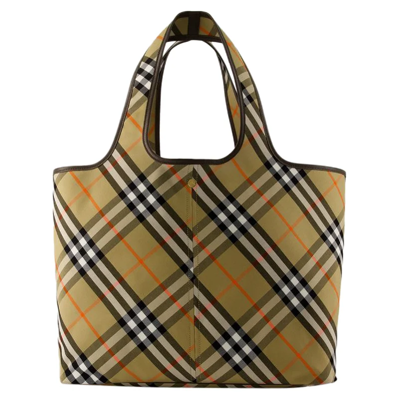 Affordable Bags For Budget Shoppers London Shopper Bag - Burberry - Cotton - Beige Affordable Bags For Budget Shoppers London Shopper Bag - Burberry - Cotton - Beige