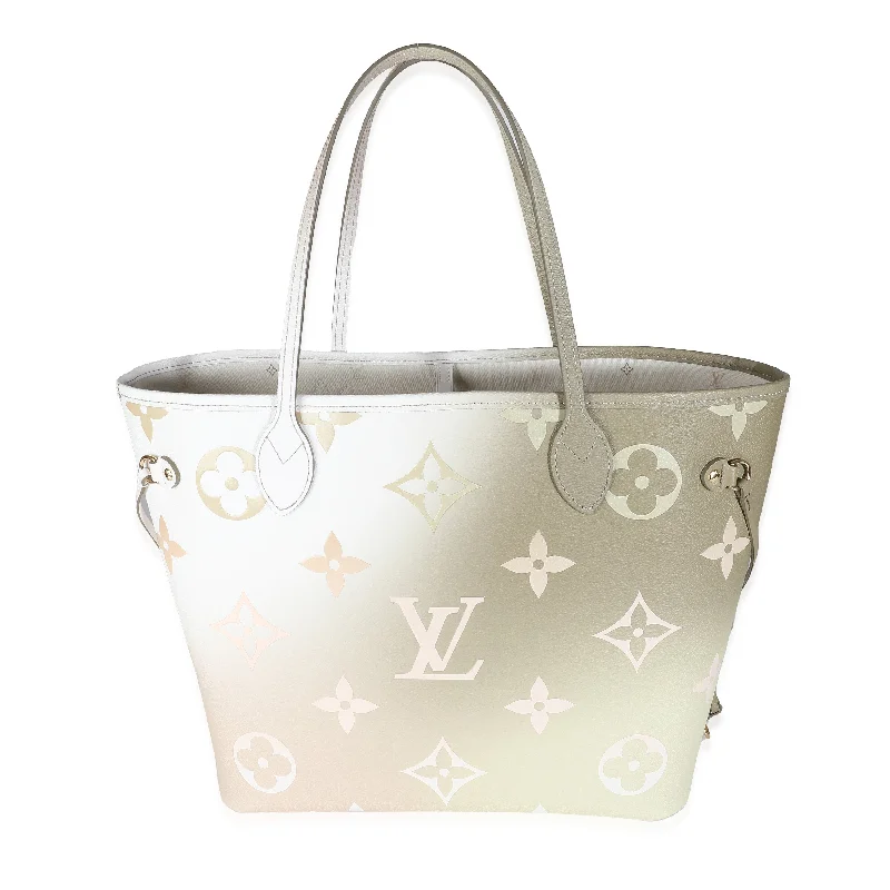 Minimalist Leather Bag For Modern Aesthetics Louis Vuitton Sunset Kaki Monogram Giant Spring In The City Neverfull MM Minimalist Leather Bag For Modern Aesthetics Louis Vuitton Sunset Kaki Monogram Giant Spring In The City Neverfull MM