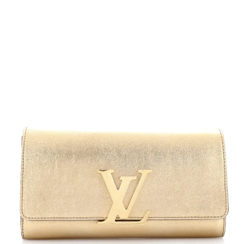 Flash Sales On Premium And High-Quality Bags Louise Clutch Leather Long