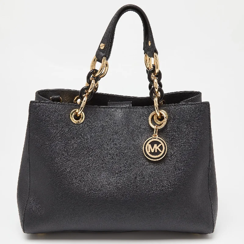 Luxury Bags On Sale Michael Michael Kors  Saffiano Leather Medium Cynthia Tote