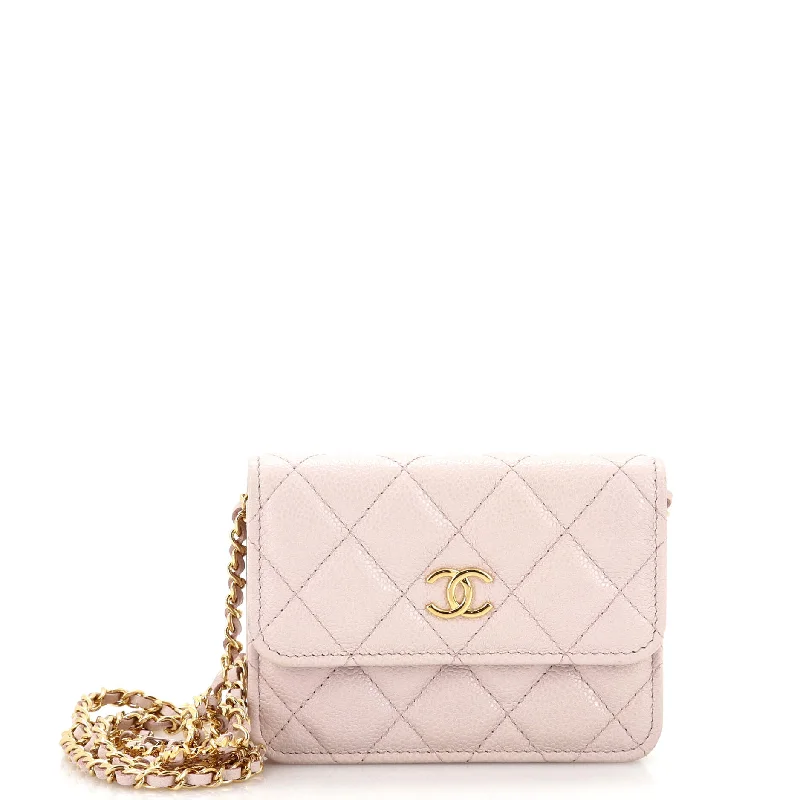 Designer Bags For Luxury Collectors With Offers Miss Coco Strap Flap Clutch with Chain Quilted Caviar Mini Designer Bags For Luxury Collectors With Offers Miss Coco Strap Flap Clutch with Chain Quilted Caviar Mini