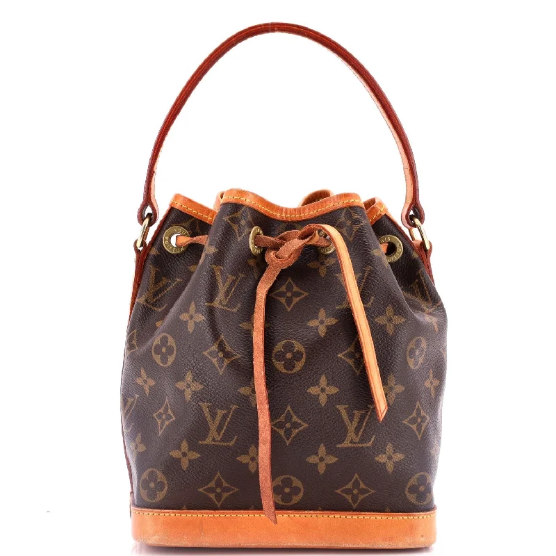 Bags For Free-Spirited And Artistic Styles Noe Handbag Monogram Canvas Mini