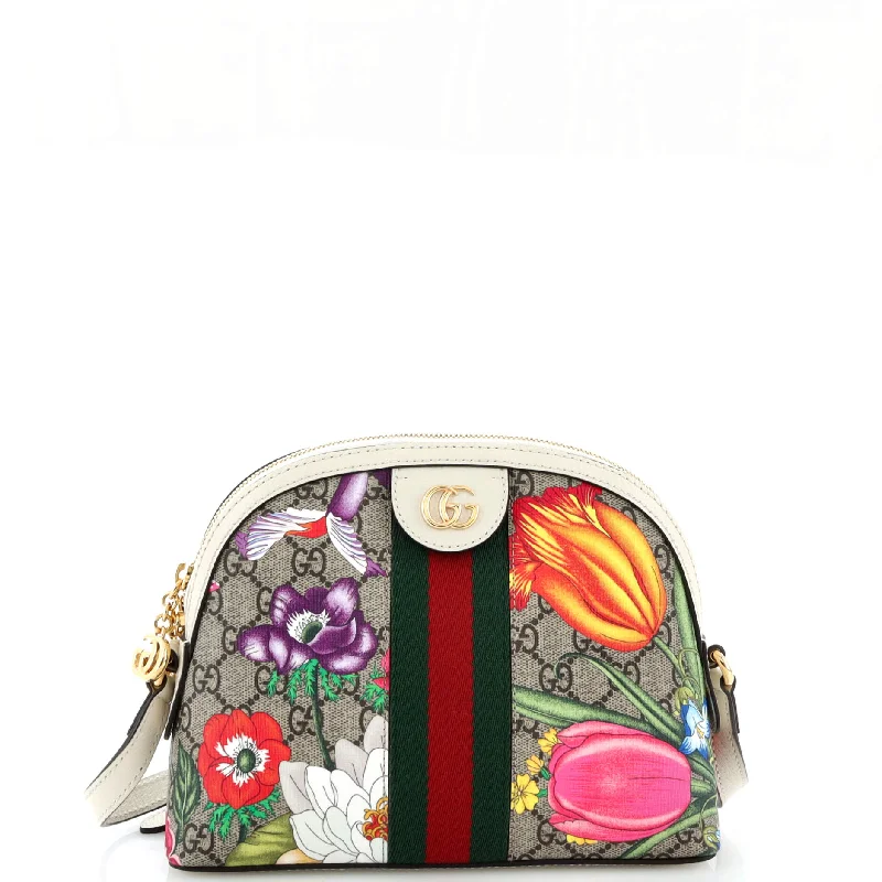 Inspired Bags For High-End Fashion Ophidia Dome Shoulder Bag Flora GG Coated Canvas Small Inspired Bags For High-End Fashion Ophidia Dome Shoulder Bag Flora GG Coated Canvas Small