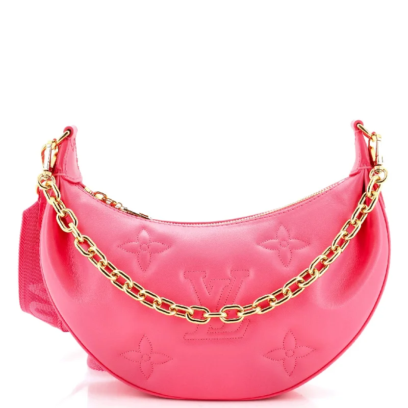 Vintage-Inspired Over The Moon Bag Bubblegram Leather