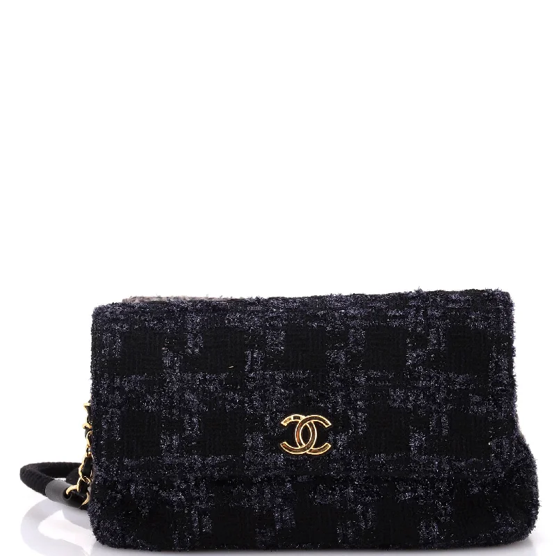 Handbag For Fashion Paris-Hamburg Double Side Flap Bag Tweed Medium