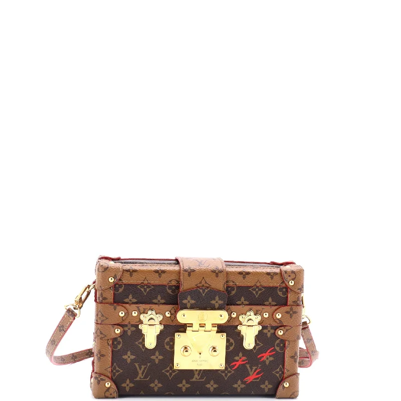 High-Quality Bags Petite Malle Handbag Reverse Monogram Canvas