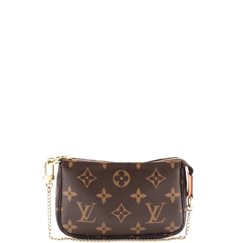 Lightweight Bags For Senior Travelers Pochette Accessoires Monogram Canvas Mini