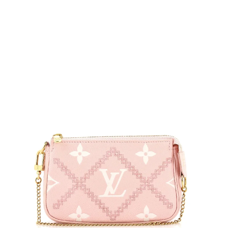 Luxury Bags On Sale Pochette Accessoires Monogram Empreinte Giant Broderies Mini