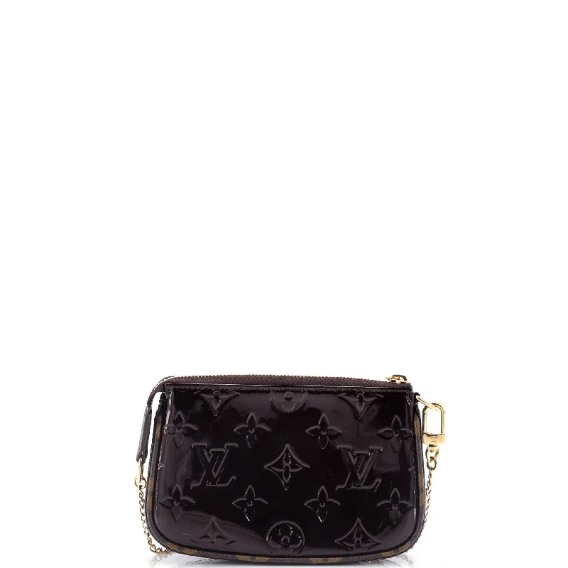 Luxurious Bags With Limited-Time Offers Pochette Accessoires Monogram Vernis with Monogram Canvas Mini Luxurious Bags With Limited-Time Offers Pochette Accessoires Monogram Vernis with Monogram Canvas Mini
