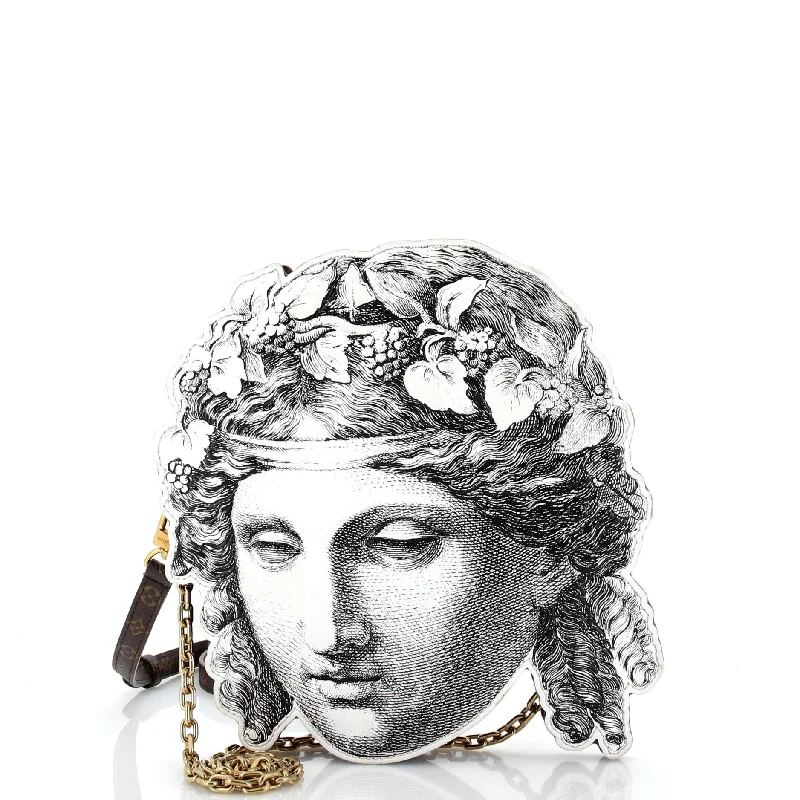 Luxury Bags On Sale Pochette Tete Limited Edition Fornasetti Architettura Print Leather and Monogram Canvas Luxury Bags On Sale Pochette Tete Limited Edition Fornasetti Architettura Print Leather and Monogram Canvas