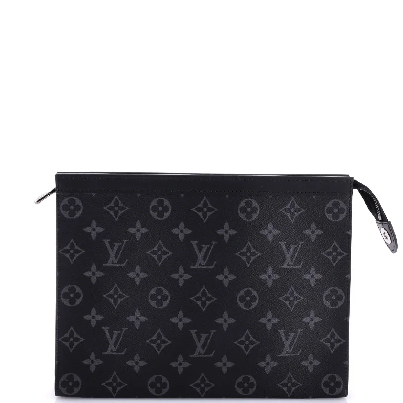 Edgy Bags For Bold And Daring Fashionistas Pochette Voyage Monogram Eclipse Canvas MM Edgy Bags For Bold And Daring Fashionistas Pochette Voyage Monogram Eclipse Canvas MM