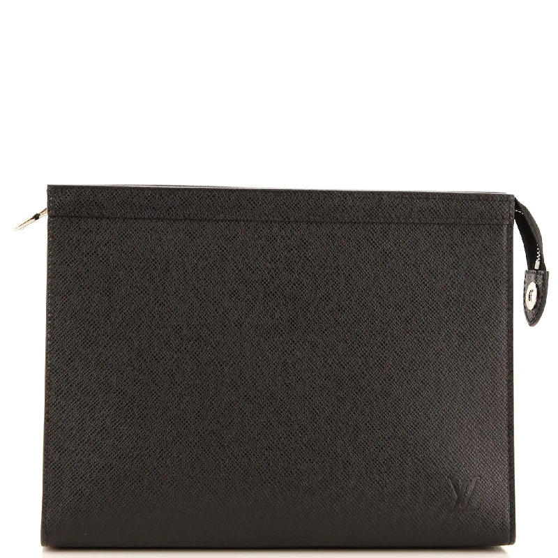 Luxury Bags On Sale Pochette Voyage Taiga Leather MM