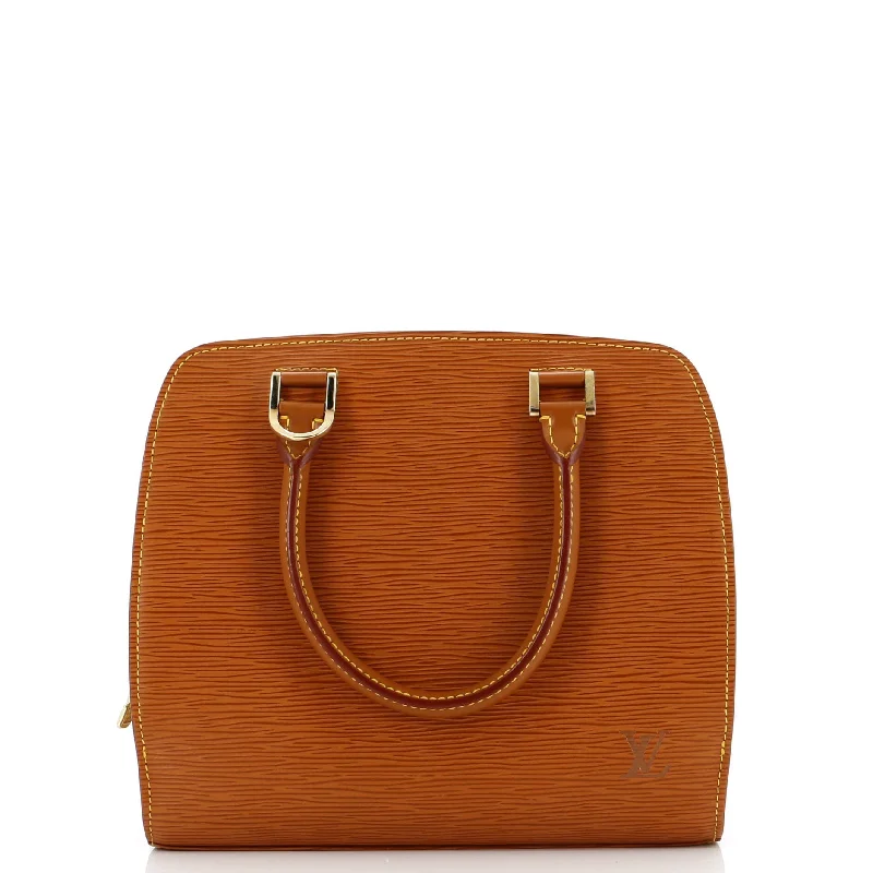 Odor-Resistant And Budget Bags Pont Neuf Handbag Epi Leather PM