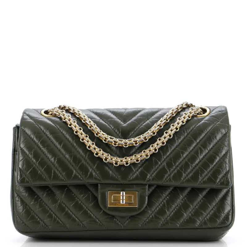 Discounted Designer Bags For Clearance Sale Reissue 2.55 Flap Bag Chevron Aged Calfskin 225