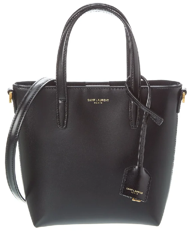 Minimalist Leather Bag For Modern Aesthetics Saint Laurent Toy Mini Leather Shopping Tote Minimalist Leather Bag For Modern Aesthetics Saint Laurent Toy Mini Leather Shopping Tote