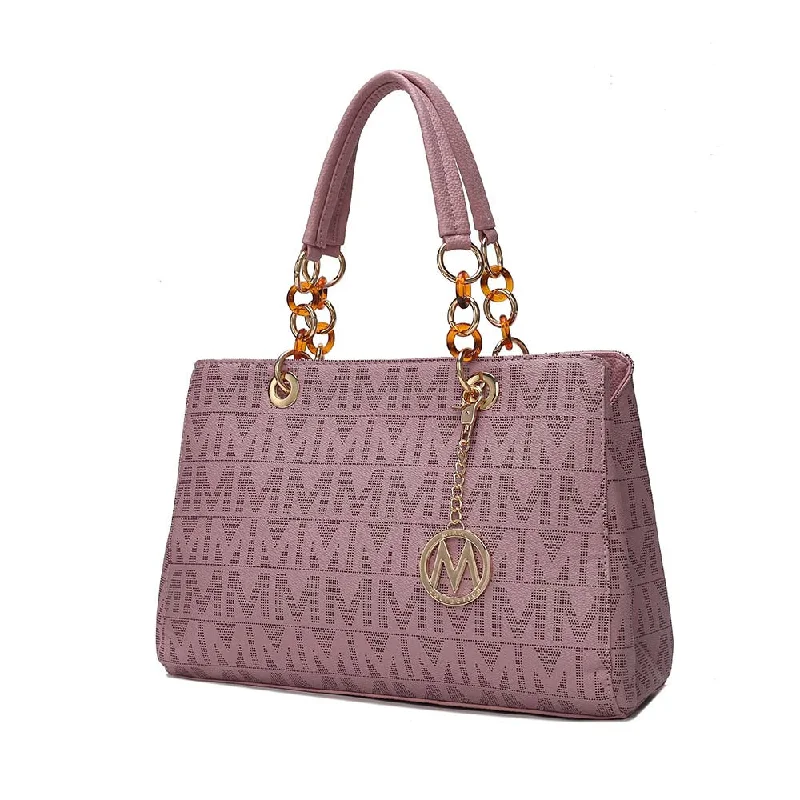 Black Friday Deals On Stylish Handbags Sirna M Signature Tote Bag by Mia K