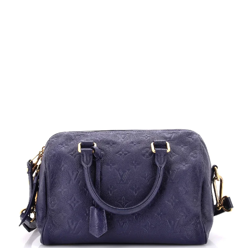 Discounted Designer Bags On Sale Speedy Bandouliere Bag Monogram Empreinte Leather 25