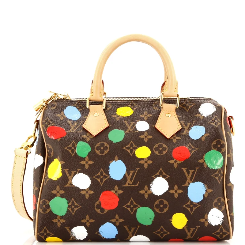 Inspired Bags For Modern Sophistication Speedy Bandouliere Bag Yayoi Kusama Painted Dots Monogram Canvas 25 Inspired Bags For Modern Sophistication Speedy Bandouliere Bag Yayoi Kusama Painted Dots Monogram Canvas 25