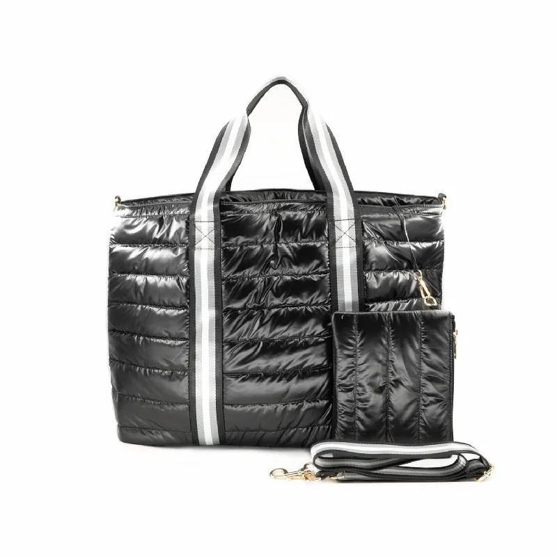 Minimalist Bags For Clean And Modern Aesthetics St Barth's Getaway Tote Bag In Black Minimalist Bags For Clean And Modern Aesthetics St Barth's Getaway Tote Bag In Black