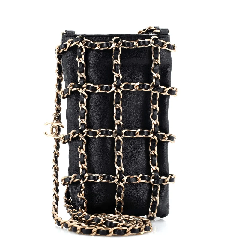 Bags For College Students On A Budget Tech Me Out Clutch With Chain Lambskin