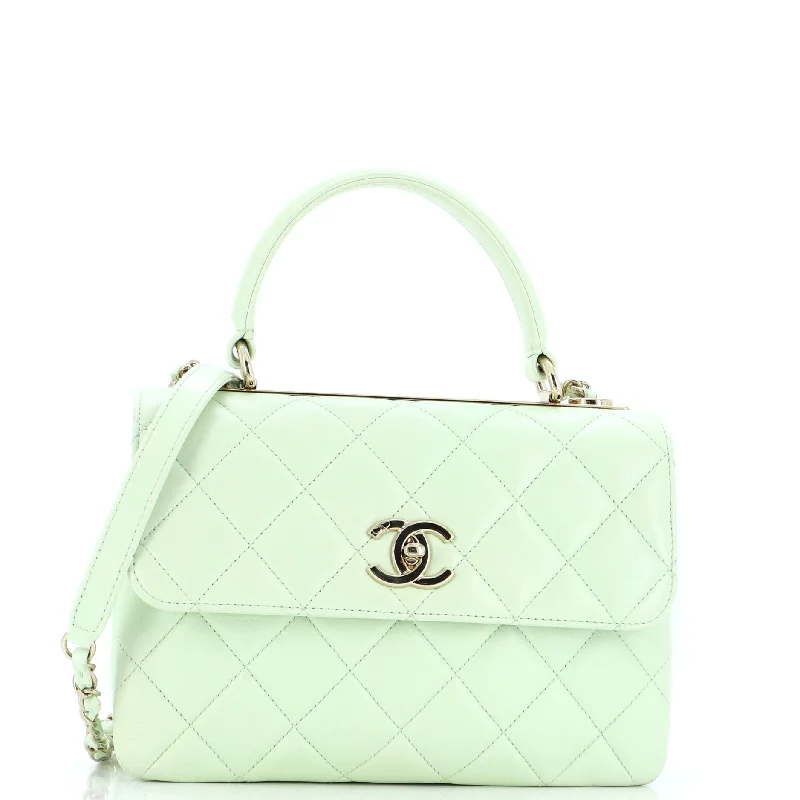 Designer-Inspired Bags At Budget-Friendly Prices Trendy CC Top Handle Bag Quilted Lambskin Small Designer-Inspired Bags At Budget-Friendly Prices Trendy CC Top Handle Bag Quilted Lambskin Small