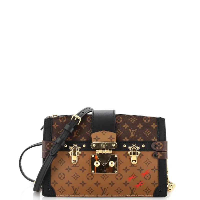 Spacious Bags With Holiday Promotions Trunk Clutch Reverse Monogram Canvas