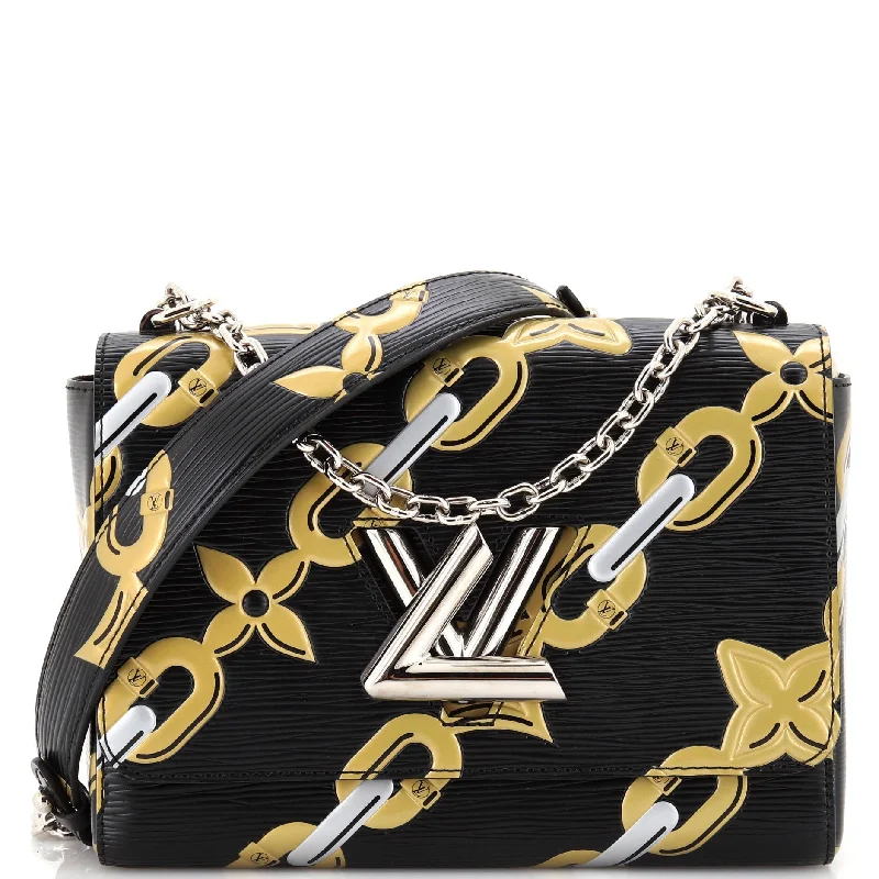 Sporty Bags For Active And Athletic Lifestyles Twist Handbag Limited Edition Print Epi Leather MM Sporty Bags For Active And Athletic Lifestyles Twist Handbag Limited Edition Print Epi Leather MM