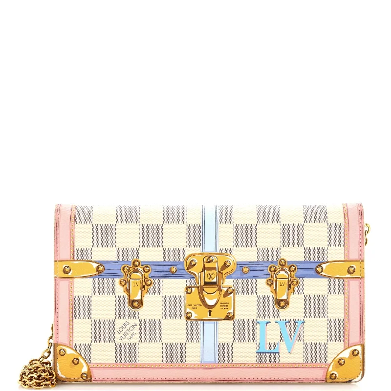 Eco-Friendly Bags For Sustainable Fashion Lovers Weekend Pochette Limited Edition Damier Summer Trunks Eco-Friendly Bags For Sustainable Fashion Lovers Weekend Pochette Limited Edition Damier Summer Trunks