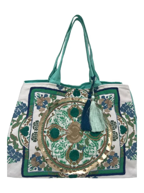 Bold Fashionistas Women's The Boho Bag In Sea