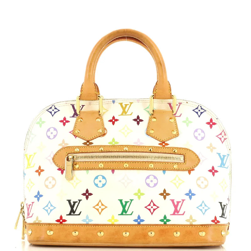 Uxury Designer Handbag Brands Alma Handbag Monogram Multicolor PM