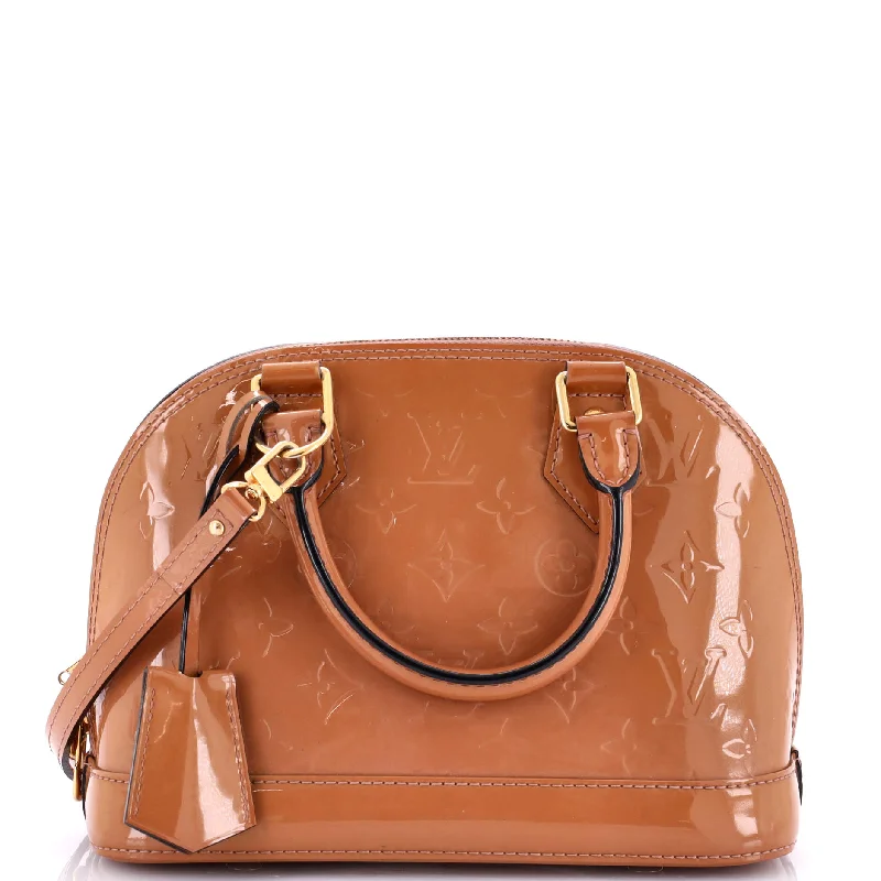 Rustic Bags For Outdoor And Nature-Inspired Looks Alma Handbag Monogram Vernis BB