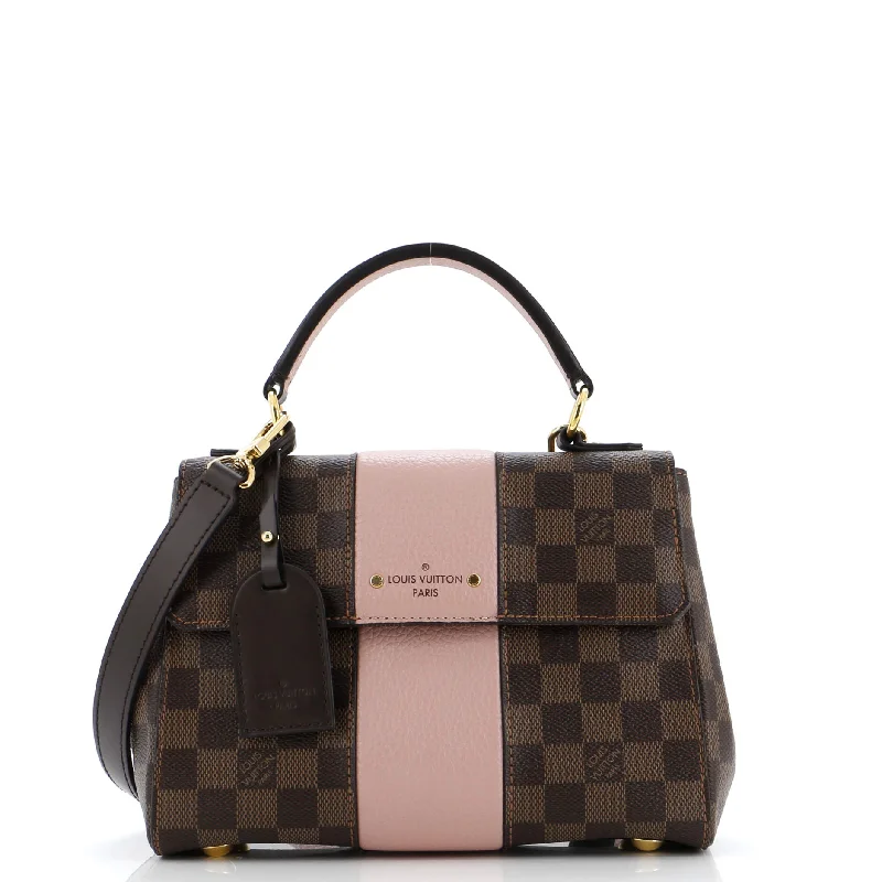 Stylish Bags With Discounts Bond Street Handbag Damier with Leather BB