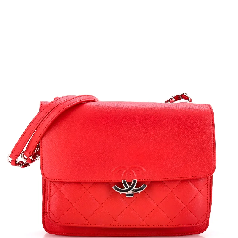 Durable And Fashionable Bags For Daily Use CC Box Flap Bag Quilted Caviar Small