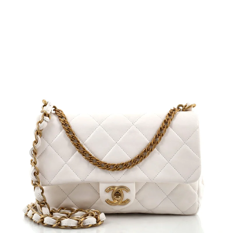 Bags For Personalized Gifts Fancy Jewel Chain Handle Flap Bag Quilted Lambskin Small Bags For Personalized Gifts Fancy Jewel Chain Handle Flap Bag Quilted Lambskin Small